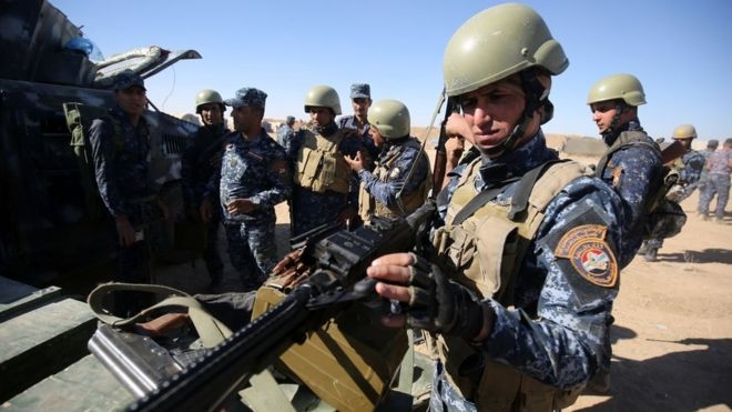 Qu&acirc;n đội Iraq đ&atilde; sẵn s&agrave;ng giải ph&oacute;ng Mosul. (Ảnh: AFP)