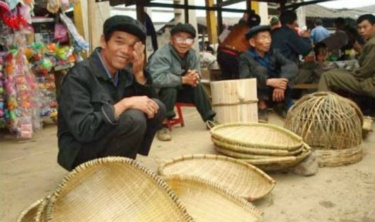 Vùng Sơn Long, nguy cơ mai một nghề đan lát