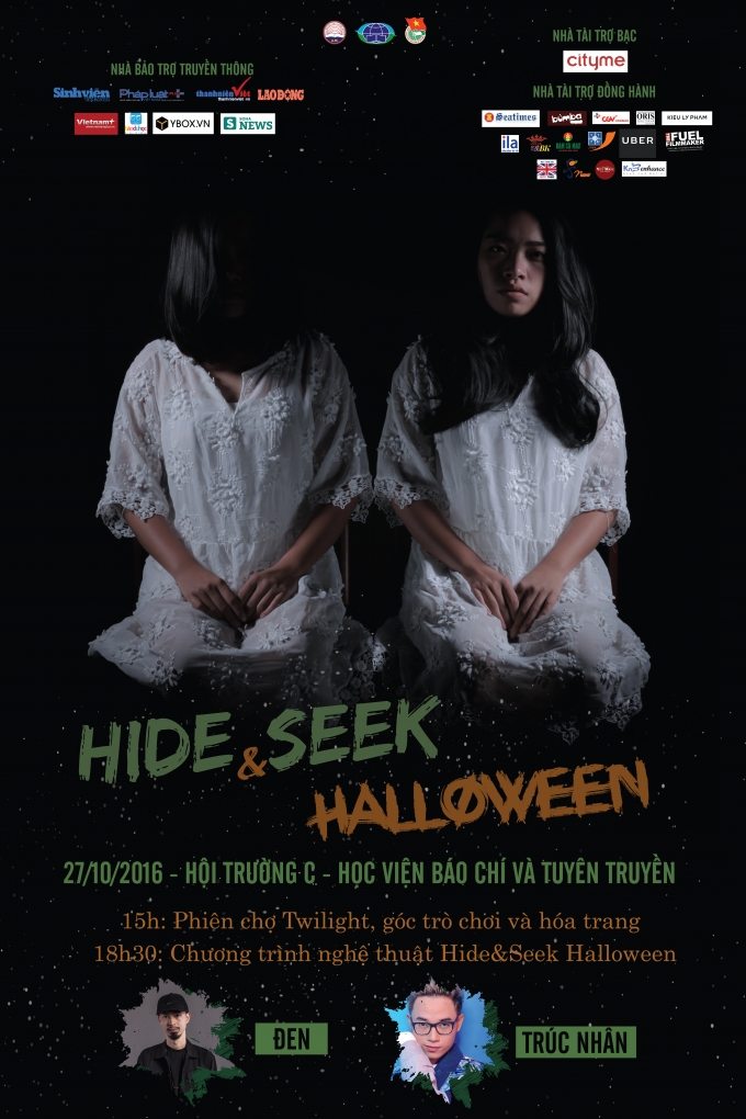 Poster ch&iacute;nh thức của Hide&amp;amp;amp;Seek 2016.