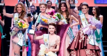 Ngọc Duyên đăng quang hoa hậu Nữ hoàng Sắc đẹp Toàn cầu 2016