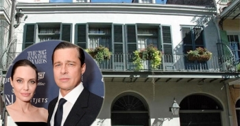 Angelina Jolie và Brad Pitt bán nhà ở New Orleans giá 4,9 triệu USD