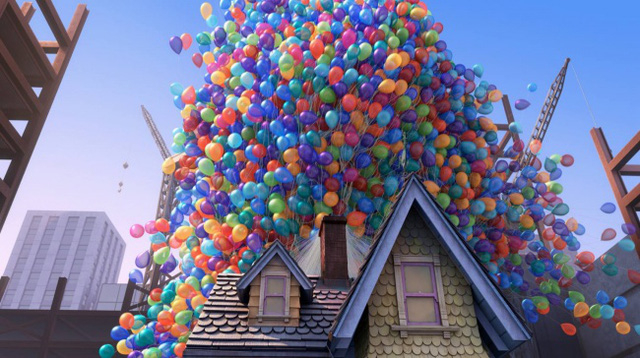 Trong bộ phim hoạt h&igrave;nh &ldquo;Up&rdquo; nổi tiếng của h&atilde;ng Pixar, nh&acirc;n vật Carl đ&atilde; sử dụng khoảng 20,622 quả b&oacute;ng bay để nhấc bổng ng&ocirc;i nh&agrave; m&igrave;nh l&ecirc;n kh&ocirc;ng. Tuy nhi&ecirc;n, x&eacute;t theo kh&iacute;a cạnh khoa học, số lượng b&oacute;ng bay để hiện thực h&oacute;a điều n&agrave;y phải l&ecirc;n đến khoảng 30 triệu quả.