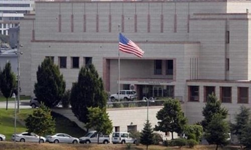 Đại sứ qu&aacute;n Mỹ tại Ankara, Thổ Nhĩ Kỳ. Ảnh: Press TV