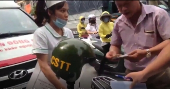 CSTT "kiên quyết" xử lý xe cấp cứu của Bệnh viện Đông Đô chở bệnh nhân
