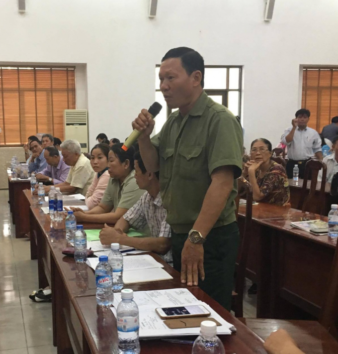 Cử tri Nguyễn Danh T&acirc;m - cử tri tổ 2, KP 6, phường Thới An, quận 12.