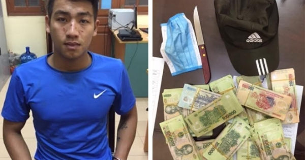 Bắc Ninh: Truy đuổi kẻ cướp 200 triệu trong ngân hàng