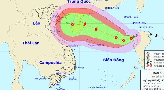 Bão số 11 đi vào Biển Đông, BCĐ Trung ương ban hành công điện hỏa tốc