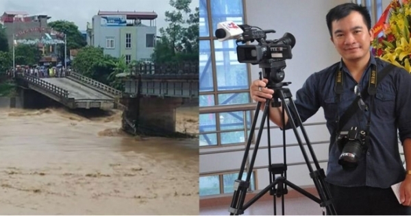 Đã thấy thi thể phóng viên Đinh Hữu Dư gặp nạn khi tác nghiệp mưa lũ tại Yên Bái