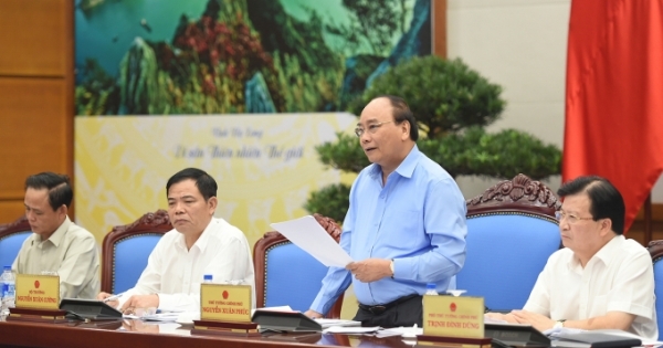 Thủ tướng Thủ tướng Nguyễn Xuân Phúc chủ trì Hội nghị về công tác quản lý và bảo vệ rừng