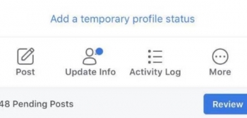 Facebook thử nghiệm status tự hủy