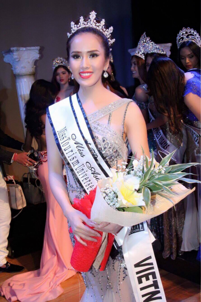 Thua Ấn Độ, đại diện Việt Nam gi&agrave;nh ng&ocirc;i vị &Aacute; hậu 1 tại Miss Tourism Universe