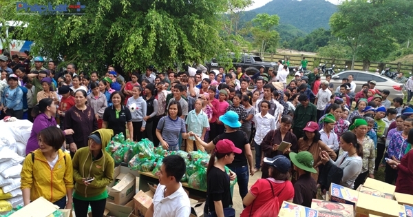 Thanh Hóa: Chung tay hỗ trợ đồng bào Yên Nhân thiệt hại do mưa lũ