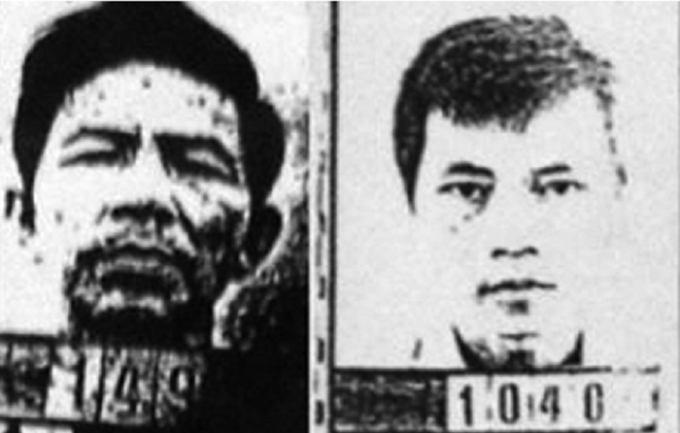 Hai phạm nh&acirc;n Đ&ocirc;ng v&agrave; Triệu trốn trại tại trại giam Mỹ Phước bị bắt lại sau 20 năm bỏ trốn.
