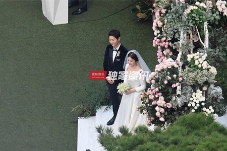 Toàn cảnh đám cưới Song Hye Kyo - Song Joong Ki