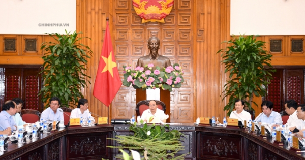 Thủ tướng làm việc với lãnh đạo chủ chốt tỉnh Ninh Thuận