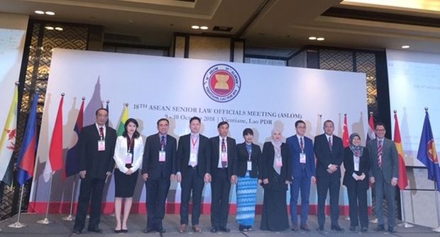Khai mạc Hội nghị lần thứ 18 Quan chức ph&aacute;p luật cao cấp c&aacute;c nước ASEAN