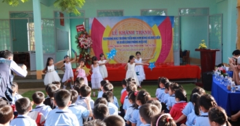 Hơn 70 học sinh dân tộc huyện Bù Đăng có phòng học mới