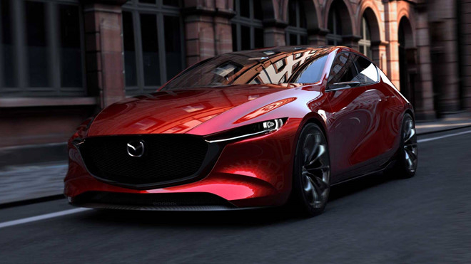 Mazda3 2019 sẽ thừa hưởng thiết kế tuyệt đẹp đến từ mẫu xe Concept Kai.