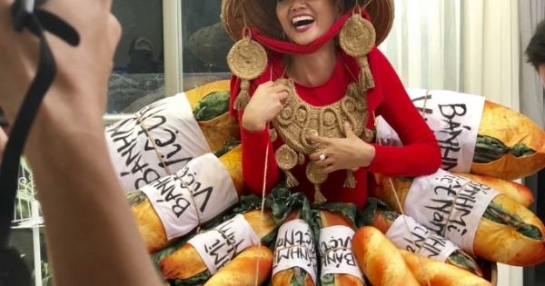 Hoa hậu H’hen Niê lựa chọn trang phục dân tộc đến với Miss Universe