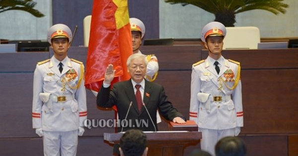 Tuyên thệ và tình cảm của tân Chủ tịch nước Nguyễn Phú Trọng