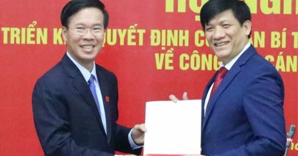 Ông Nguyễn Thanh Long giữ chức Phó Trưởng ban Tuyên giáo Trung ương