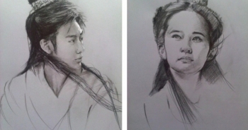 Những nhân vật trong truyện kiếm hiệp Kim Dung qua nét vẽ của người hâm mộ Việt Nam