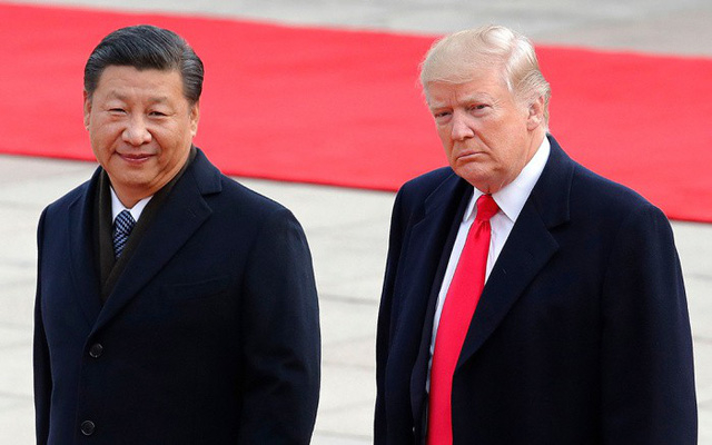 Tổng thống Mỹ Donald Trump v&agrave; Chủ tịch Trung Quốc Tập Cận B&igrave;nh. (Ảnh: Shutterstock)