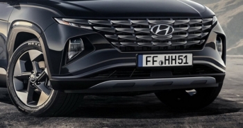 Hyundai Tucson 2021 mặt ca lăng siêu ấn tượng