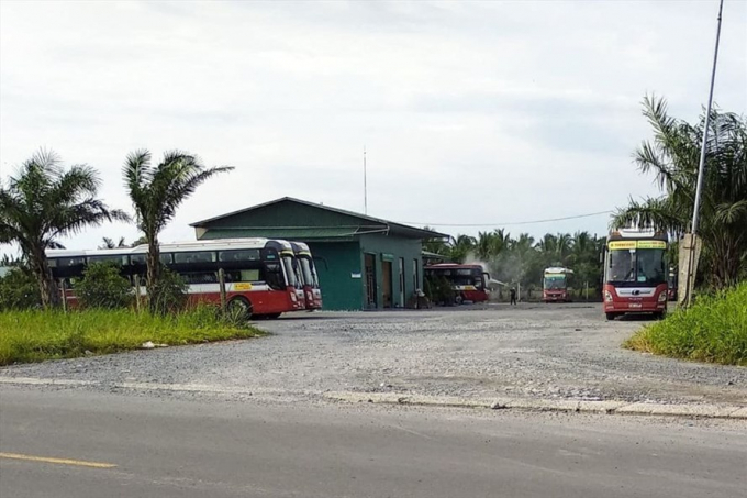 Khu đất làm bến xe Thành Bưởi ở phường Long Hòa (quận Bình Thủy, TP Cần Thơ).