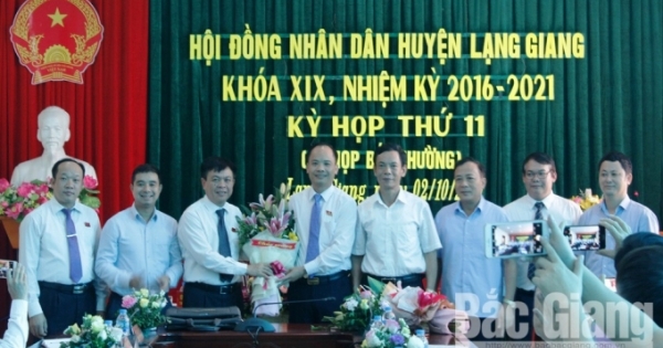 Bắc Giang: Huyện Lạng Giang có tân Chủ tịch UBND
