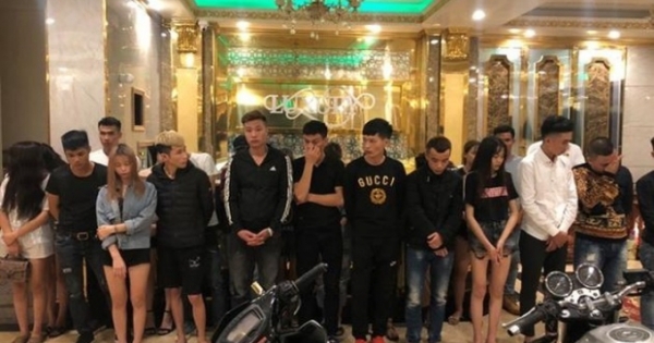 Lai Châu: Tổ chức sinh nhật bằng ma túy, 34 thanh niên bị tóm gọn