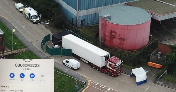 Vụ 39 thi thể trong container tại Anh: Lộ số điện thoại người “môi giới”