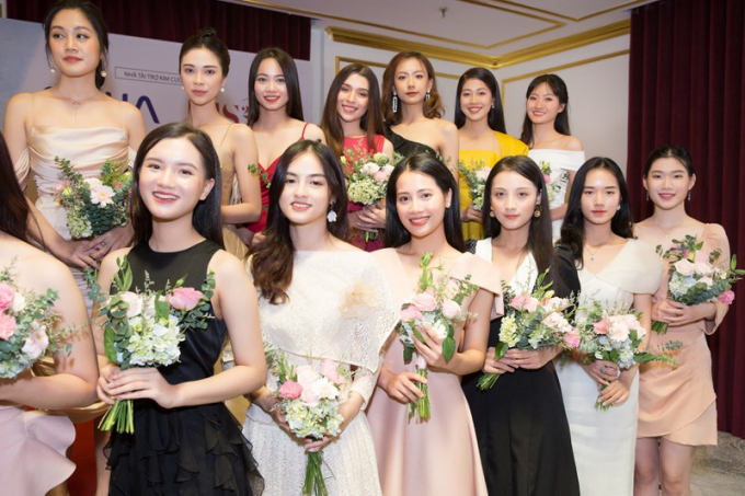 Các gương mặt lọt vào Bán kết Hoa hậu Việt Nam 2020.