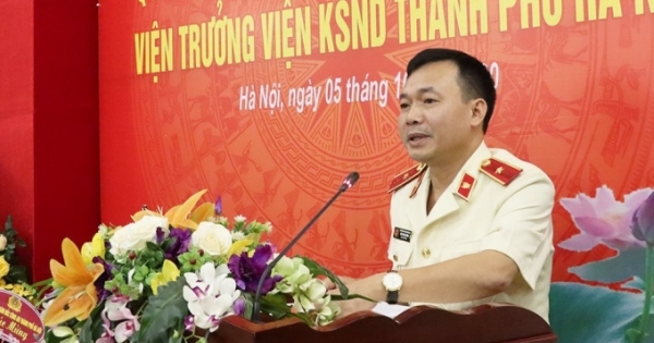 Bổ nhiệm ông Đào Thịnh Cường giữ chức Viện trưởng VKSND thành phố Hà Nội