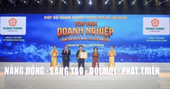 Tập đoàn Hưng Thịnh thắng lớn với loạt giải thưởng Doanh nghiệp, Doanh nhân TP HCM tiêu biểu năm 2020