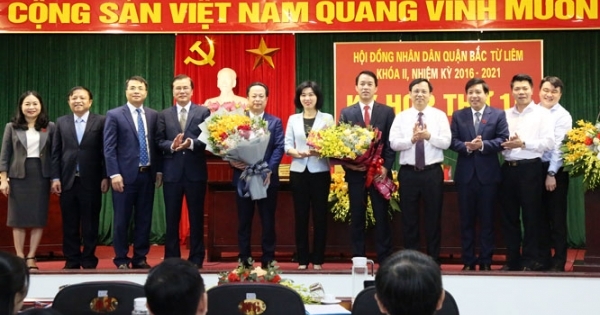 Ông Lưu Ngọc Hà được bầu giữ chức Chủ tịch UBND quận Bắc Từ Liêm