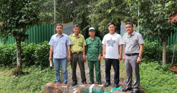 Lâm Đồng: Bàn giao động vật hoang dã cho Vườn Quốc gia Cát Tiên