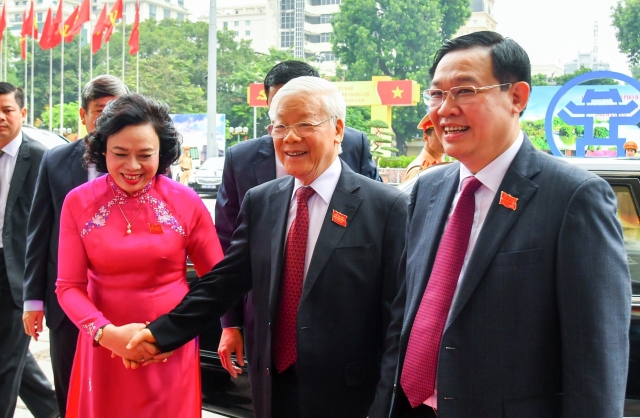 Tổng Bí thư, Chủ tịch nước Nguyễn Phú Trọng dự Đại hội Đảng bộ TP Hà Nội
