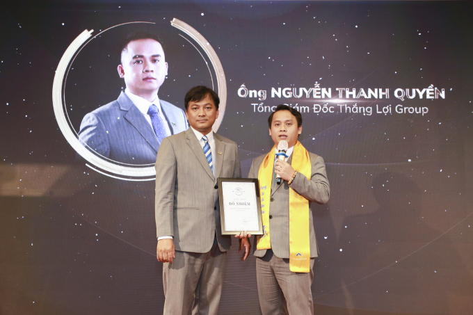 Ông Nguyễn Thanh Quyền đảm nhiệm vị trí Tổng Giám đốc Thắng Lợi Group kể từ ngày 1/10/2020.