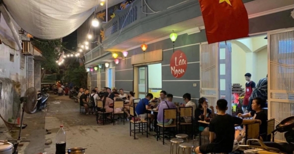 Chiếm dụng ngõ đi chung để kinh doanh quán lẩu, chuyện xảy ra ở phường Minh Khai