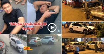 [Clip]: Toàn cảnh vụ TNGT liên hoàn của "thiếu gia" 18 tuổi say rượu lái CX5 tại Thị xã Sơn Tây