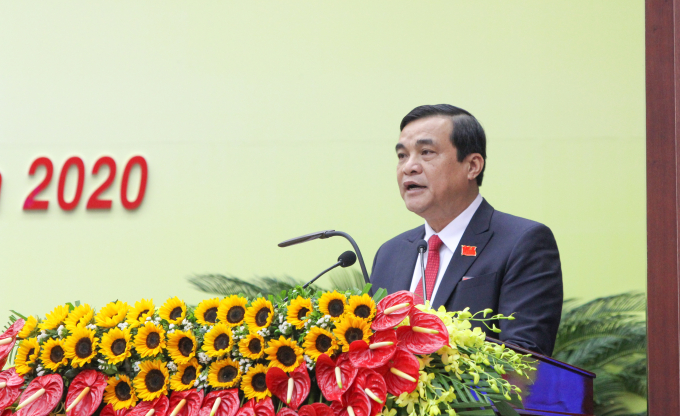 Ông Phan Việt Cường tiếp tục được bầu làm Bí thư Tỉnh ủy Quảng Nam nhiệm kỳ 2020-2025. (Ảnh: CTTQN).