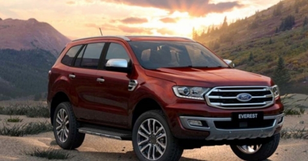 Giá xe ô tô hôm nay 14/10: Ford Everest ưu đãi từ 20 - 75 triệu đồng