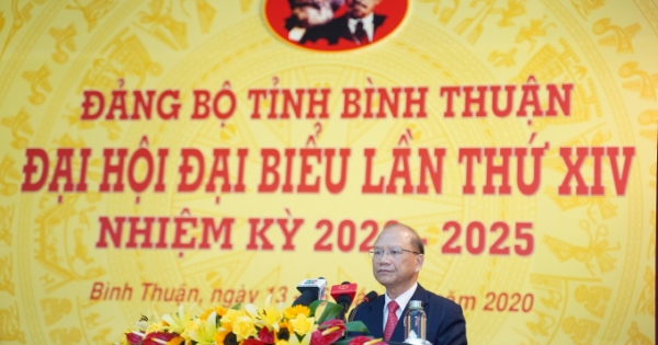 Khai mạc Đại hội Đảng bộ tỉnh Bình Thuận lần thứ XIV, nhiệm kỳ 2020 - 2025
