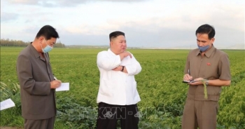Nhà lãnh đạo Triều Tiên thị sát vùng thiên tai