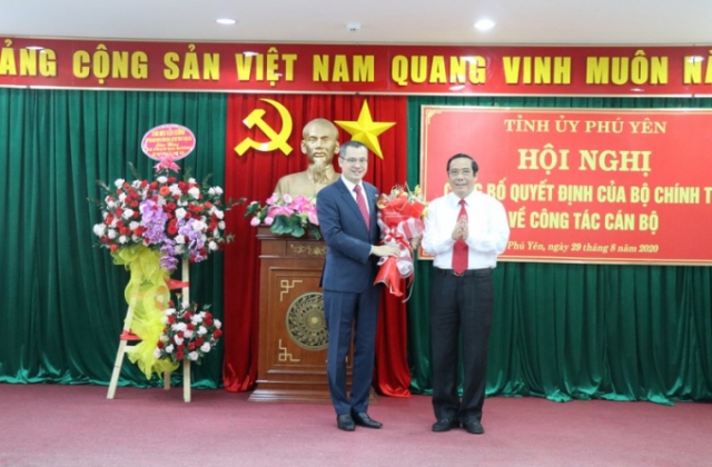 Bộ Chính trị chuẩn y ông Phạm Đại Dương làm Bí thư tỉnh Phú Yên