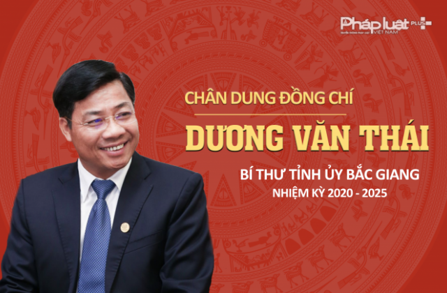 INFOGRAPHICS: Chân dung Bí thư Tỉnh ủy Bắc Giang Dương Văn Thái