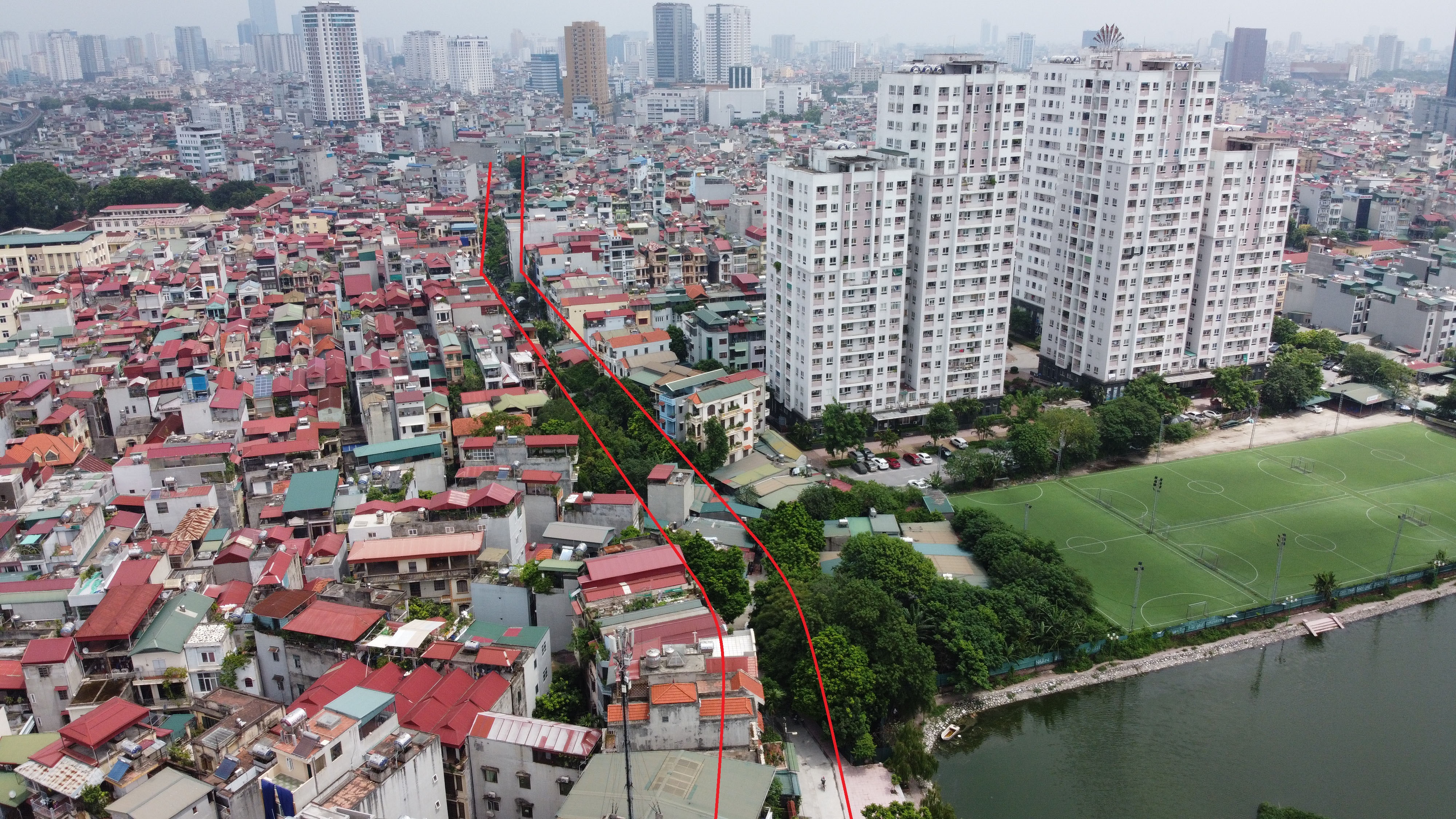Ba đường sẽ mở theo qui hoạch ở phường Khương Trung, Thanh Xuân, Hà Nội - Ảnh 11.