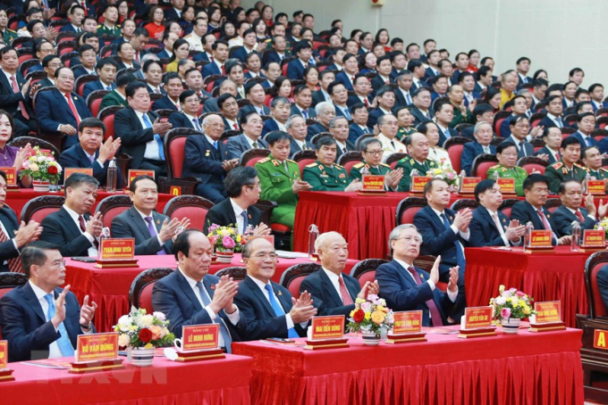 Lãnh đạo Đảng, Nhà nước dự khai mạc Đại hội.