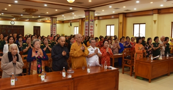 Chùa Quán Sứ tổ chức chương trình giao lưu "Phật giáo đối với nữ Phật tử"